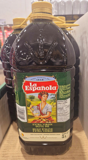 La Espanola Extra Virgin Olive Oil - 1 x 5L